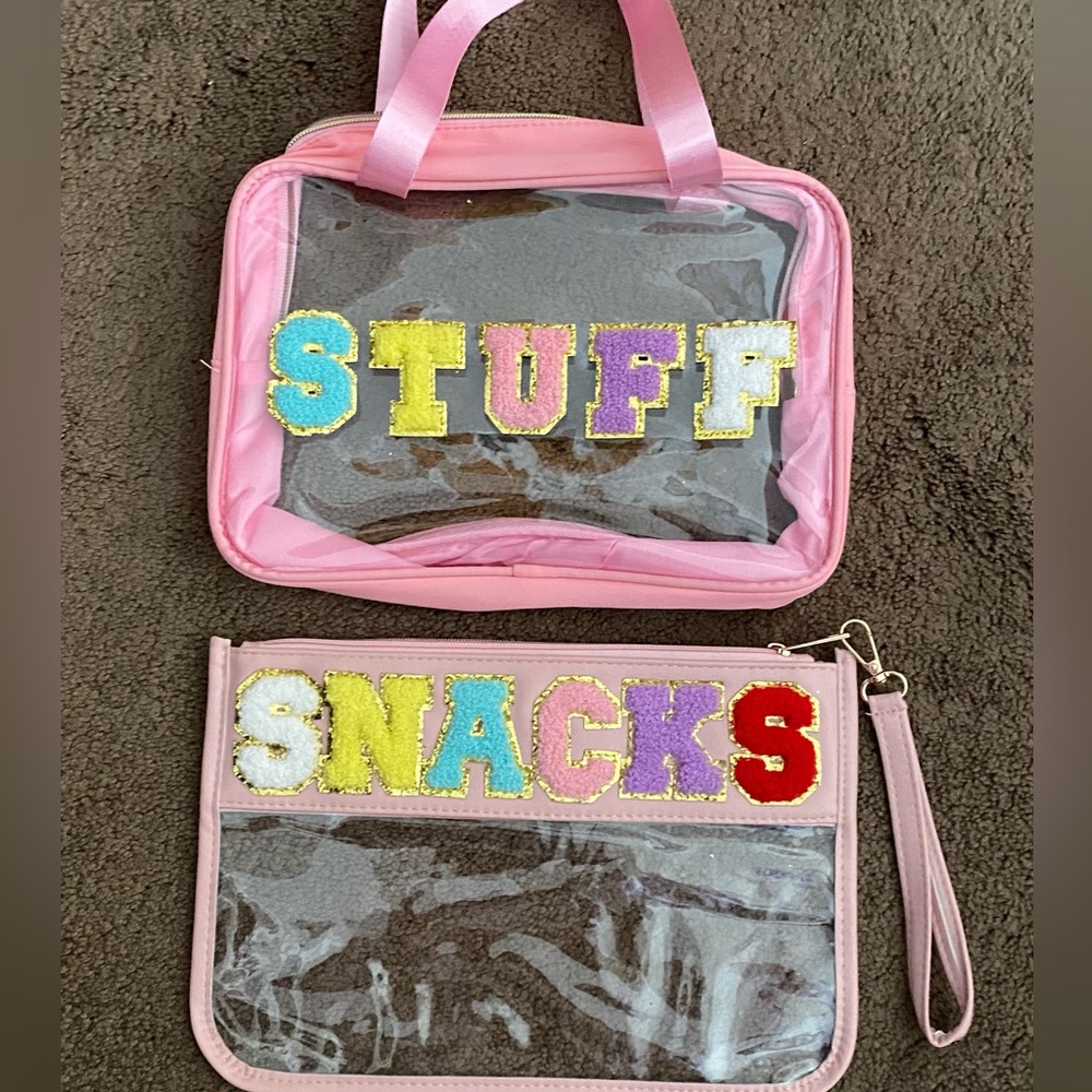 Perfect travel organizers for your “snacks” and your “stuff”